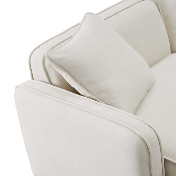 Home Fashion Travie Modular Loveseat Sand