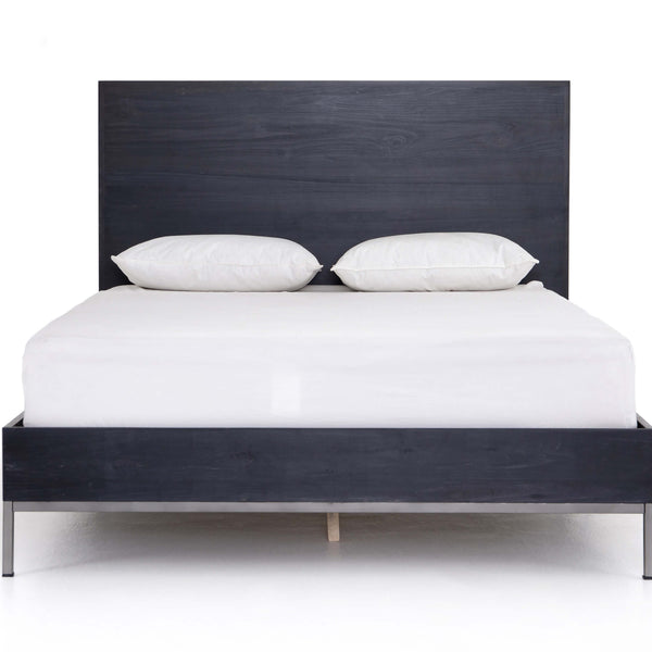 Home Fashion Trey Bed Black Poplar By Four Hands