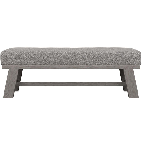 Home Fashion Trianon Upholstered Bench Gris