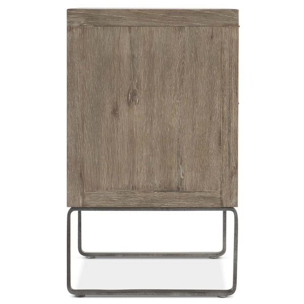 Home Fashion Tribeca 2 Drawer Nightstand Aurum