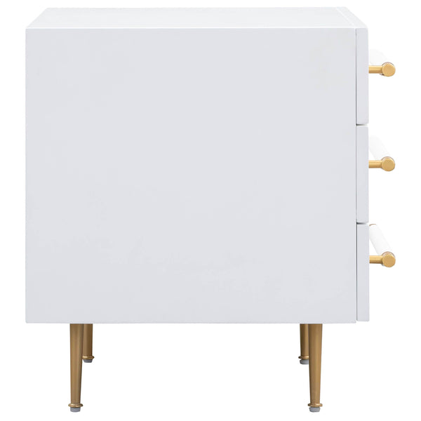 Home Fashion Trident Nightstand White