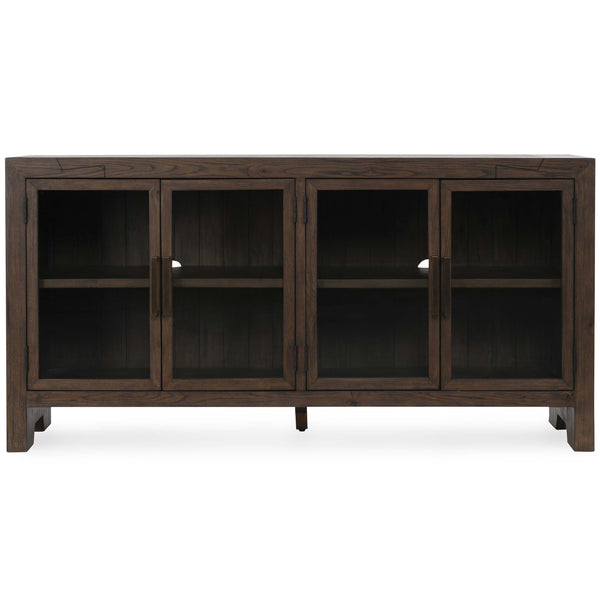 Home Fashion Troy Buffet Suede Brown