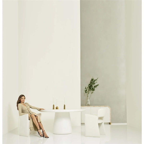 Home Fashion Truffle Round Dining Table