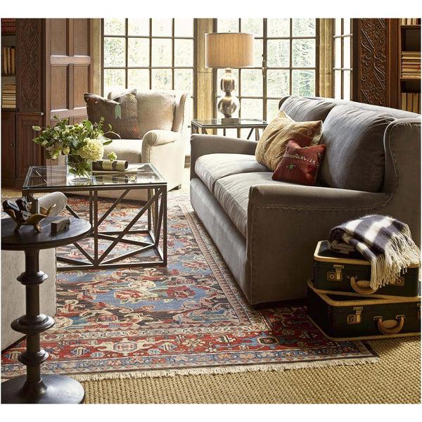 Home Fashion Truss Square End Table