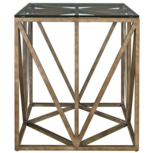 home fashion Truss Square End Table