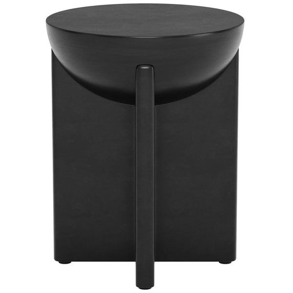 Home Fashion Tume Side Table Black