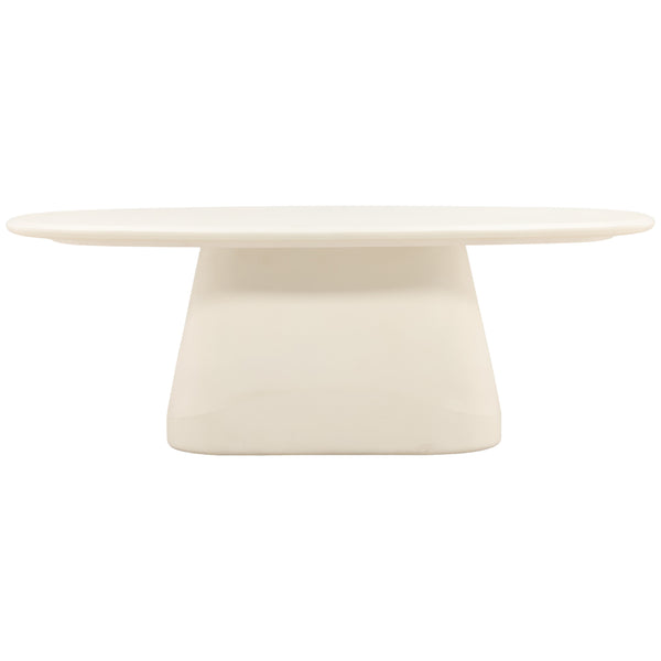 Home Fashion Turell Outdoor Dining Table Ivory