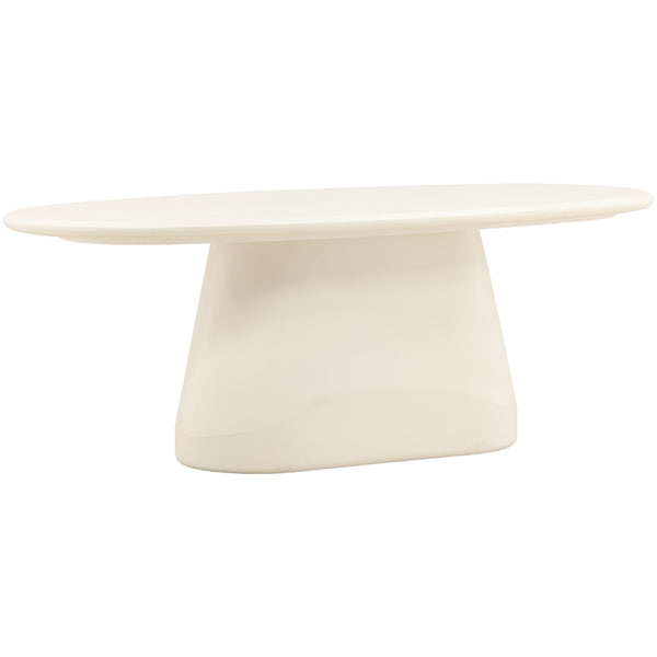 home fashion Turell Outdoor Dining Table Ivory
