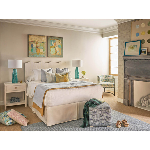 Home Fashion Turo Nightstand White Sand