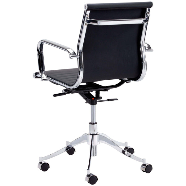 Home Fashion Tyler Full Back Office Chair Onyx