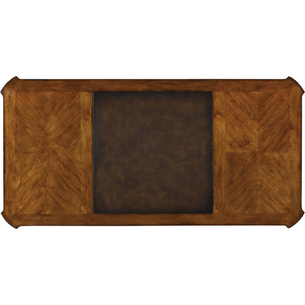 Home Fashion Tynecastle Executive Desk Chestnut