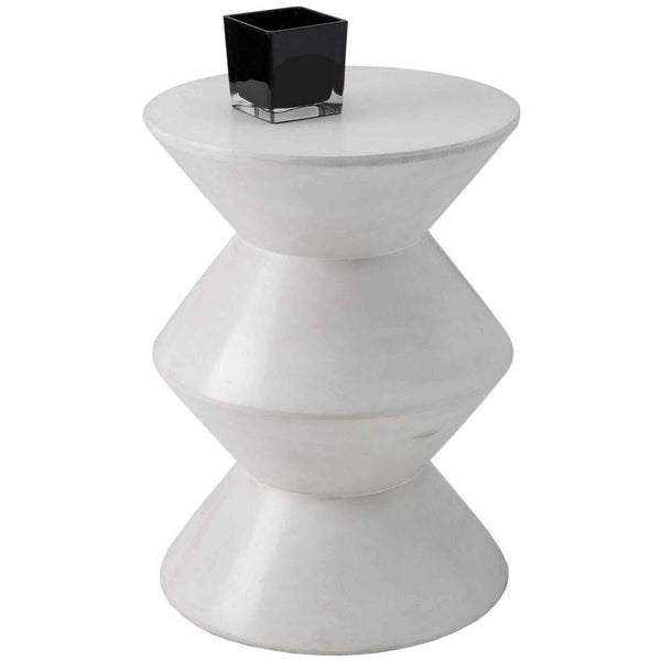 Home Fashion Union End Table White
