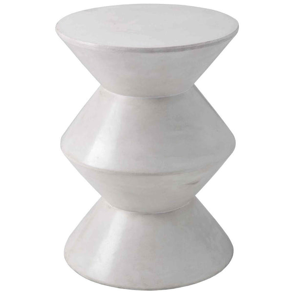 home fashion Union End Table White