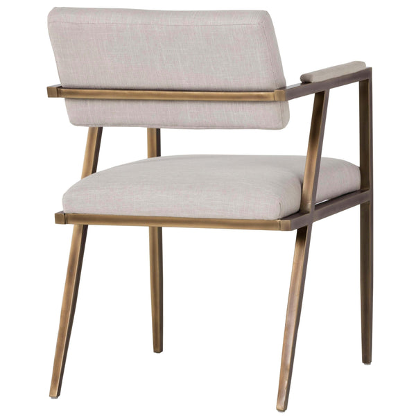 Home Fashion Ventouz Arm Chair Beige Linen