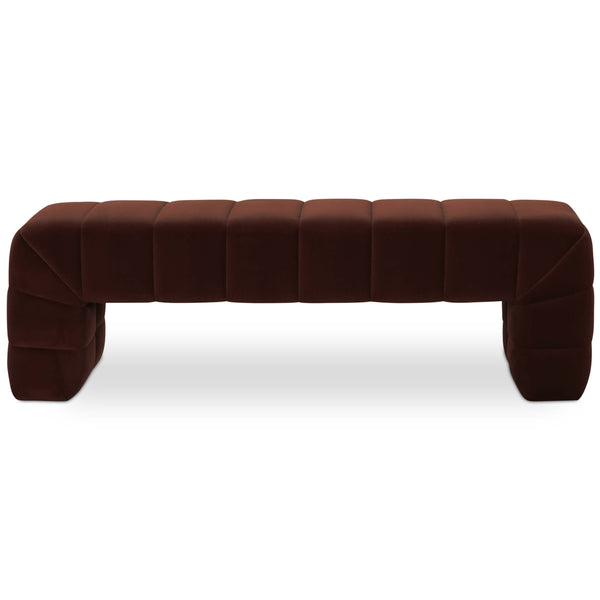 Home Fashion Verity Bench Warm Brown
