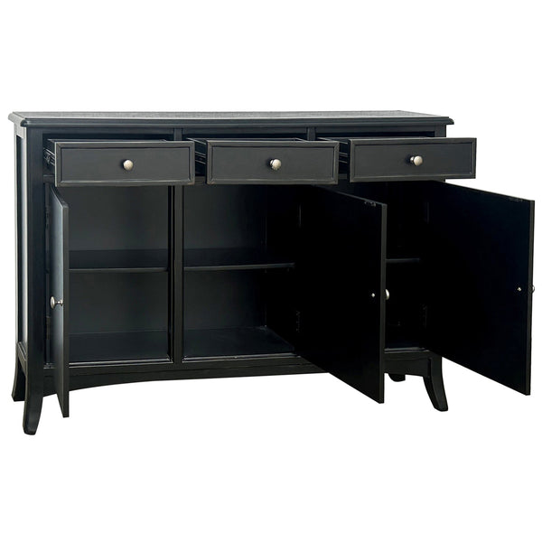 Home Fashion Vincent Sideboard Black