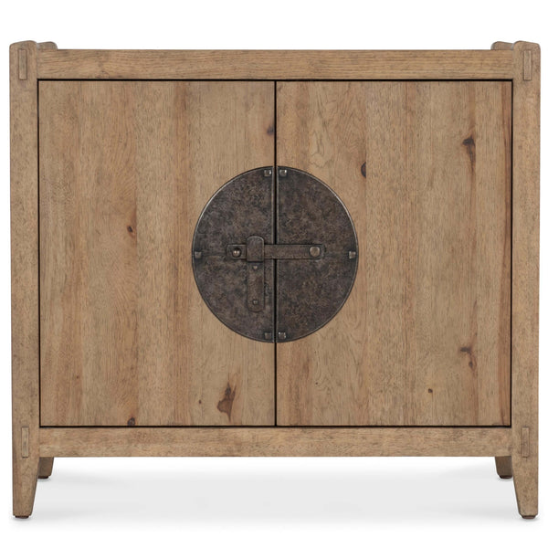 Home Fashion Vineyard Row 2 Door Nightstand Sonoma