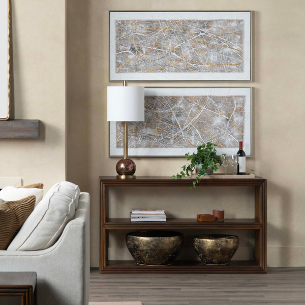 Home Fashion Vista Console Table Brown