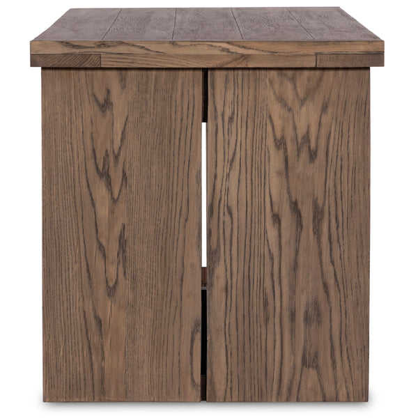 Home Fashion Warby Desk Worn Oak By Four Hands