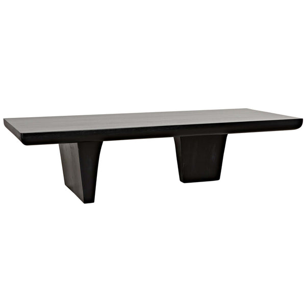 home fashion Ward Coffee Table Hand Rubbed Black