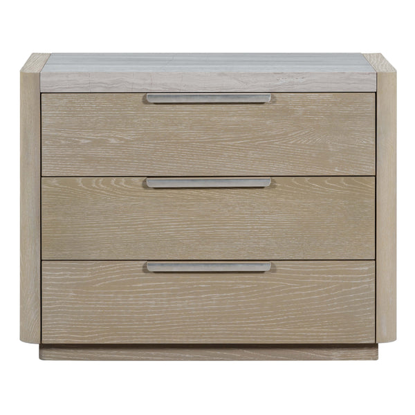 Home Fashion Warner Nightstand Light Limestone