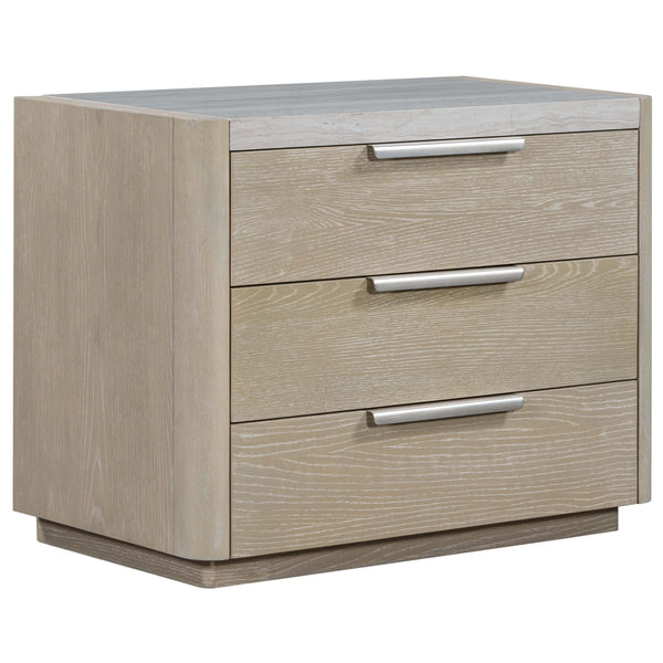 Home Fashion Warner Nightstand Light Limestone