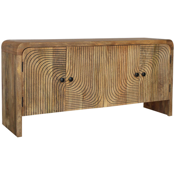 home fashion Waterfall Edge Sideboard Natural