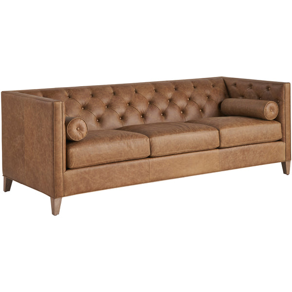 Home Fashion Wenston Leather Sofa Sienna Aztec