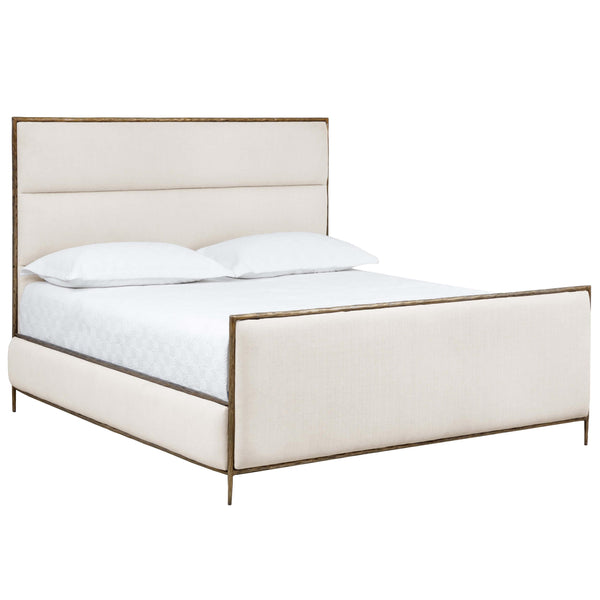 home fashion Yasmine King Bed Zenith Alabaster