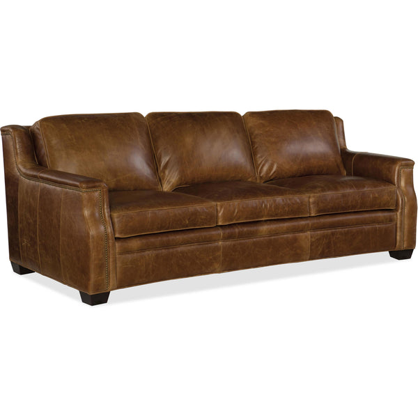 home fashion Yates Leather Sofa Buckaroo Colt