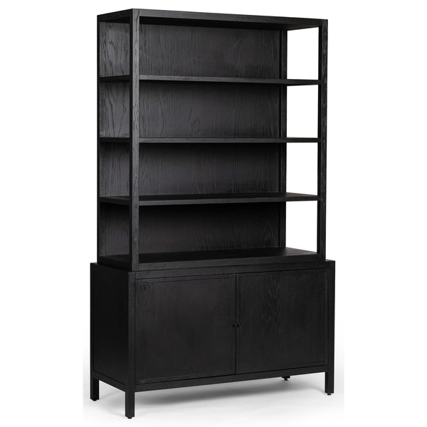 home fashion Hopkins Bookcase Brushed Ebony by Four Hands