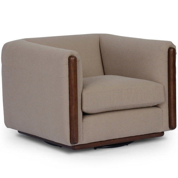 home fashion Hoyte Swivel Chair Bahari Sand by Four Hands