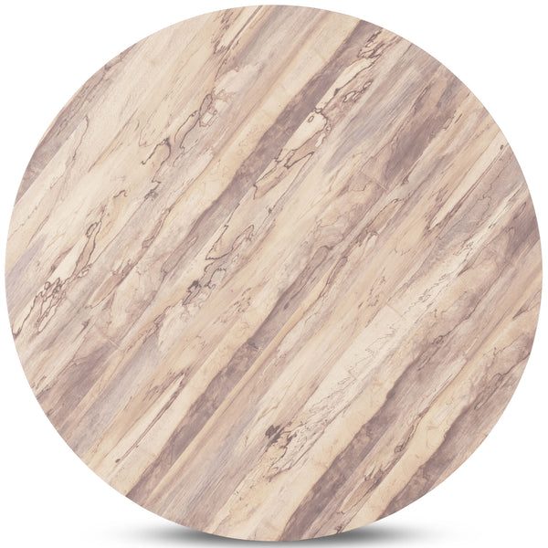 Home Fashion Hudson Large Round Coffee Table Ashen Walnut By Four Hands