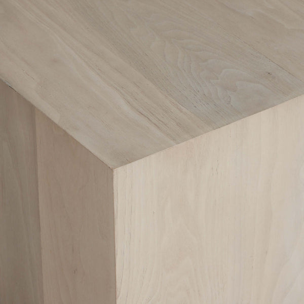 Home Fashion Hudson Large Square Coffee Table Ashen Walnut By Four Hands