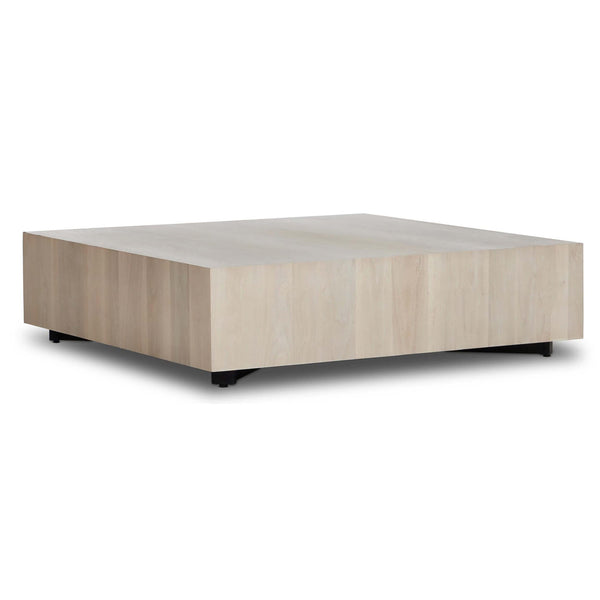 home fashion Hudson Large Square Coffee Table Ashen Walnut by Four Hands
