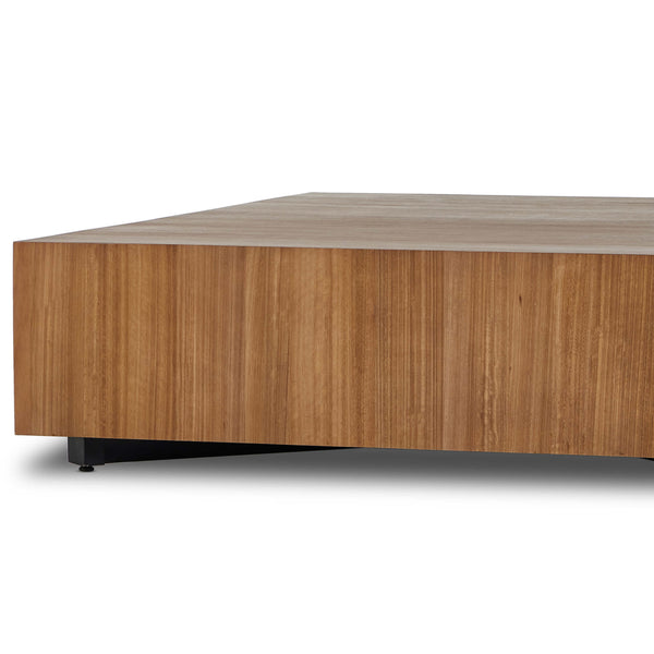 Home Fashion Hudson Large Square Coffee Table Natural By Four Hands