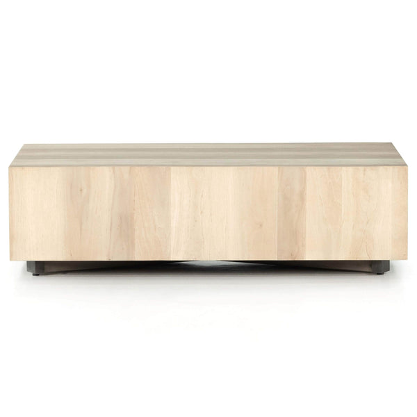 Home Fashion Hudson Rectangle Coffee Table Ashen Walnut By Four Hands