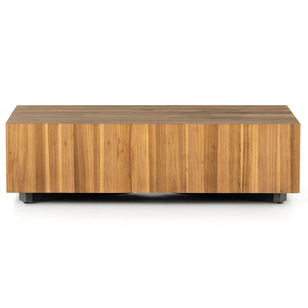 Home Fashion Hudson Rectangle Coffee Table Natural Yukas By Four Hands