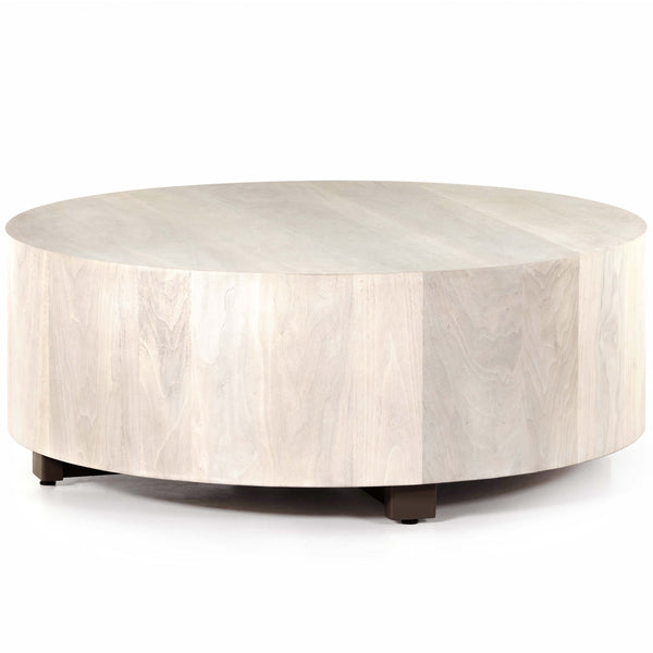 home fashion Hudson Round Coffee Table Ashen Walnut by Four Hands