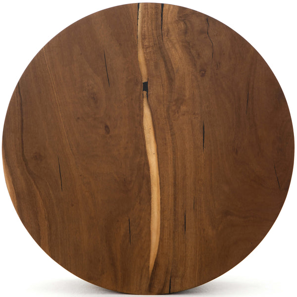 Home Fashion Hudson Round Coffee Table Natural Yukas By Four Hands