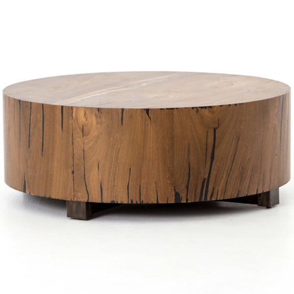 home fashion Hudson Round Coffee Table Natural Yukas by Four Hands