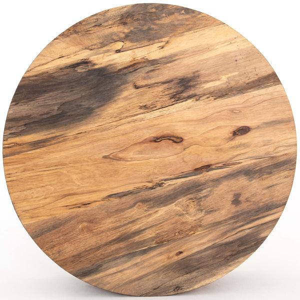 Home Fashion Hudson Round Coffee Table Spalted Primavera By Four Hands