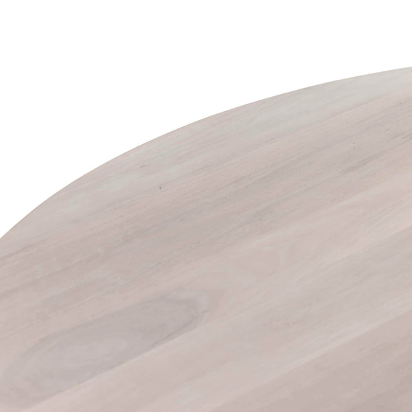 Home Fashion Hudson Round Dining Table Ashen Walnut By Four Hands