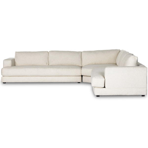 Home Fashion Hutton 3 Piece Sectional Omari Natural By Four Hands