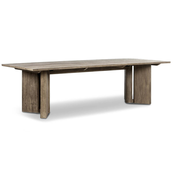 home fashion Huxley Outdoor Dining Table Smoke Grey by Four Hands