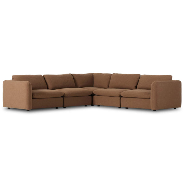 Home Fashion Ingel 5 Piece Sectional Antwerp Cafe By Four Hands