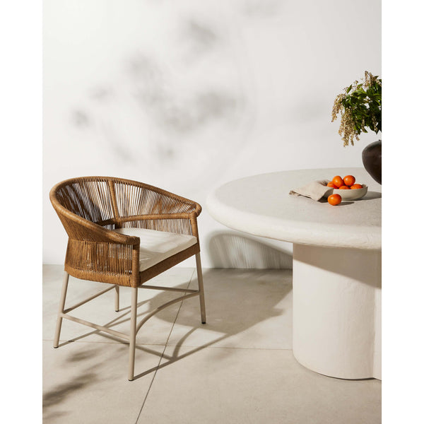 Home Fashion Irving Outdoor Dining Armchair Sand Set Of 2 By Four Hands