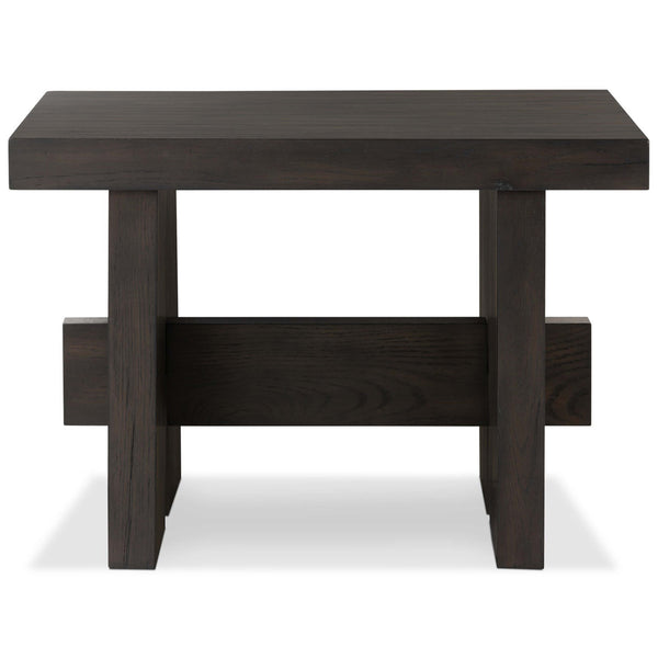 Home Fashion Isaac End Table Smoked Black By Four Hands