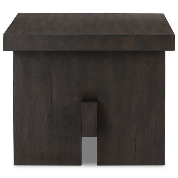 Home Fashion Isaac End Table Smoked Black By Four Hands