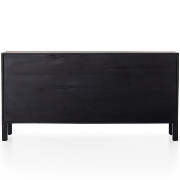 Home Fashion Isador 6 Drawer Dresser Black Wash Poplar By Four Hands